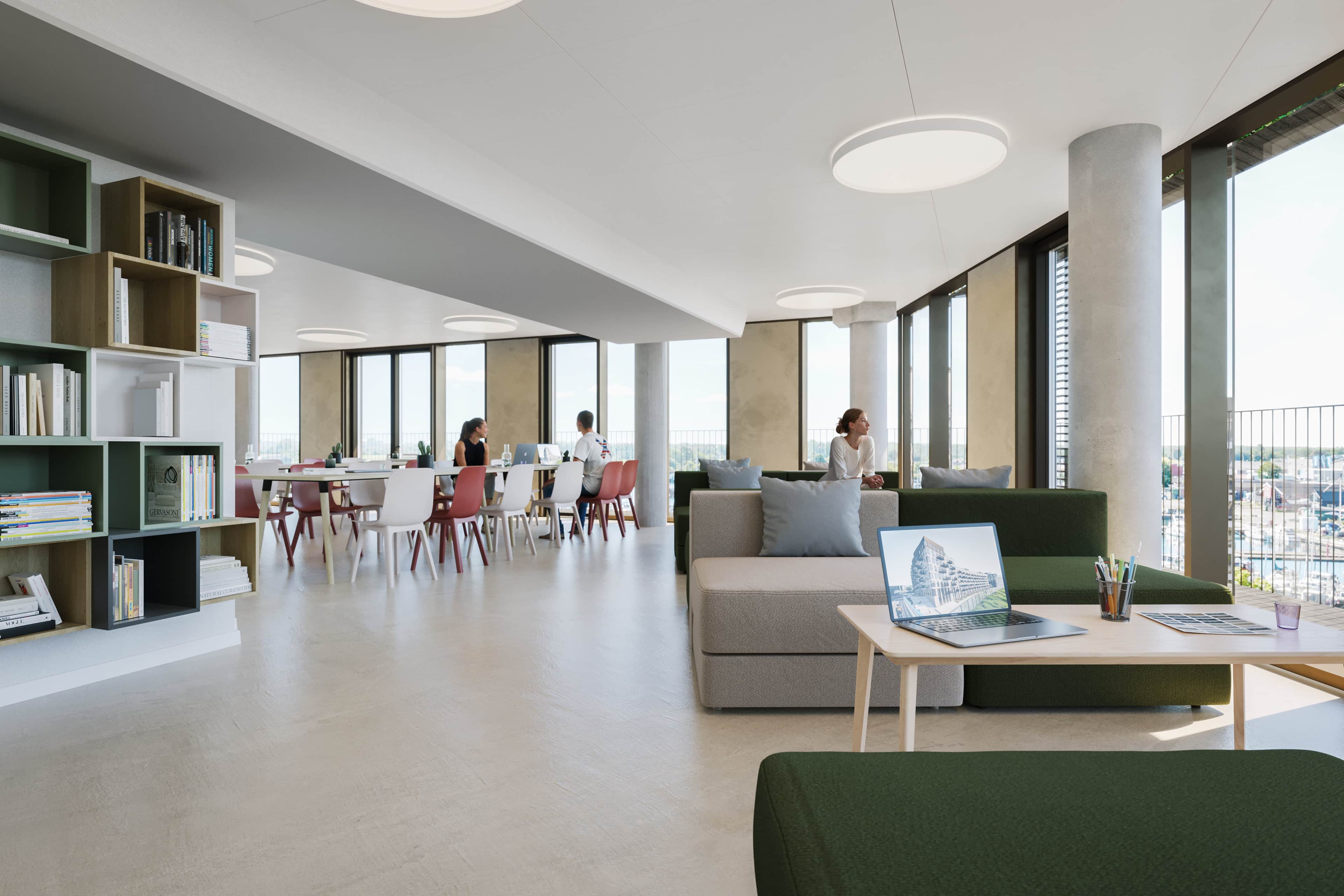3d-visualisering-dimension-design-sydporten-int-faellesrum-008-studielounge-kollegieboliger